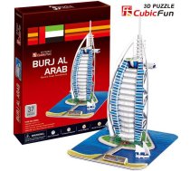 Cubicfun Budynek Buraj Al. Arabia Puzzle 3D (01037) | 01037  | 6944588200657
