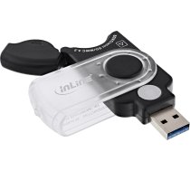 InLine InLine® Mobile card reader USB 3.0, for SD/SDHC/SDXC, microSD | 66772I  | 4043718237104