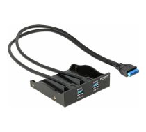 Delock Panel przedni 3.5" / 3.5" 2x USB 3.0 (61896) | 61896 | 4043619618965