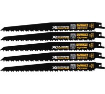 Dewalt xtreme runtime 230mm (9") 6tpi recip blade-5pk | DT99555 | 5035048542156