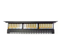 Digitus Patch panel 19" 1U 24x RJ45 UTP kat. 6 (DN-91624U-EC) | DN-91624U-EC  | 5907772592496