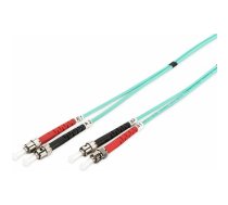 Digitus Patchcord wodowy ST -> ST OM3, 1m (DK-2511-01/3) | DK-2511-01/3 | 4016032248279
