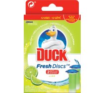 duck Duck, Żelowy krążek toaletowy, Lime, 2 x 36 ml | 338928 | 5000204338928
