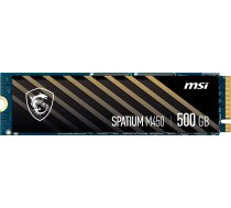 Dysk SSD MSI Spatium M450 500GB M.2 2280 PCI-E x4 Gen4 NVMe (S78-440K090-P83) | S78-440K090-P83  | 4719072936204
