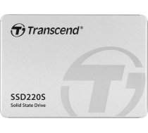 Dysk SSD Transcend 220S 120GB 2.5" SATA III (TS120GSSD220S) | TS120GSSD220S  | 6941024624008