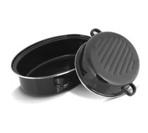 Enamel baking pan with lid LT1185 | LT1185  | 8590669288939 | 76151080