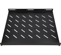 Extralink Shelf 1U 500mm black 19-inches | NUEXTOR00008635  | 5902560368635 | EX.8635