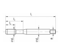 Fanar GWINTOWNIK M18x1,5 NGMM/1 DIN-2181D (6H) HSS | E1-131001-0185 | 5900920228179