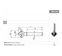 Fanar POGLEBIADIN 335-C 90"*30 HSS | T1-040010-0300 | 5900920097737