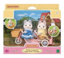 EPOCH Sylvanian Families "Tandem Cycling Set - Husky Brother & Sister" 5637 | 05637  | 5054131056370