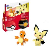 Mattel Mega Pokemon Pokeball Charmander i Pichu HXP13 | 194735235759  | 194735235759