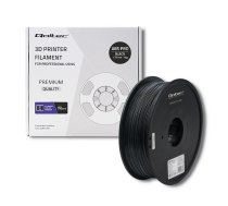 Qoltec Filament for 3D print ABS PRO, 1.75mm, Black | E3QOLABS0050677  | 5901878506777 | 50677