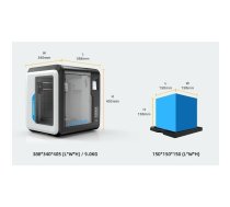 Flashforge Adventurer3 3D Printer ABS/PLA | PPGEM3DABS00000  | 8716309101295 | FF-3DP-1NA3-01