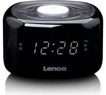 FM clock radio with night light Lenco CR12BK | CR-12BK  | 8711902041108 | 627118
