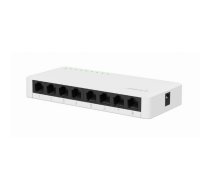 Gembird NSW-G8-01 network switch Unmanaged Gigabit Ethernet (10/100/1000) White | NSW-G8-01  | 8716309123020 | KILGEMSWI0004
