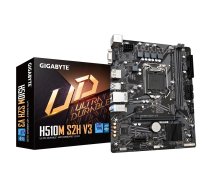 Gigabyte H510M S2H V3 Motherboard - Supports Intel Core 11th CPUs, up to 3200MHz DDR4 (OC), 1xPCIe 3.0 M.2, GbE LAN, USB 3.2 Gen 1 | H510MS2HV3  | 4719331855420