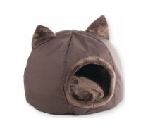 GO GIFT cat bed - brown - 40x40x34 cm | DLKGGFLEG0001  | 5905359297895 | DLKGGFLEG0001