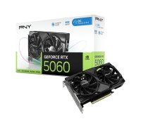 Karta graficzna PNY GeForce RTX 5060 Overclocked Dual Fan 8GB GDDR7 DLSS4 (VCG50608DFXPB1-O) | VCG50608DFXPB1-O | 4718006459017