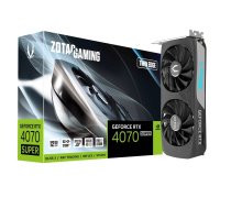 ZOTAC Graphics card GeForce RTX 4070 SUPER TWIN EDGE 12GB GDDRX6 192bit 3DP | KGZOTN407477009  | 4895173628610 | ZT-D40720E-10M