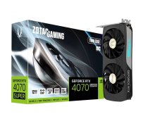 ZOTAC Graphics card GeForce RTX 4070 SUPER TWIN EDGE OC 12GB GDDRX6 192bit | KGZOTN407477012  | 4895173628627 | ZT-D40720H-10M