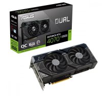 Karta graficzna Asus Dual GeForce RTX 4070 Ti SUPER OC 16GB GDDR6X (DUAL-RTX4070TIS-O16G) | 90YV0KF3-M0NA00  | 4711387545225