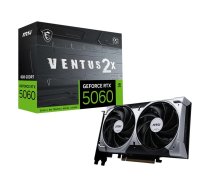MSI GeForce RTX 5060 8G VENTUS 2X OC NVIDIA 8 GB GDDR7 | RTX 5060 8G VENTUS 2X OC | 4711377344272 | VGAMISNVDM262