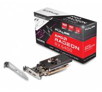 Graphics card Radeon RX 6400 PULSE GAMING 4GB GDDR6 64bit DP/HDMI | KGSAPA604277000  | 4895106292093 | 11315-01-20G
