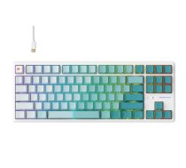 Havit KB901L - gaming keyboard (white and green) | KB901Lwg | 6939119026332 | GAMHAVKLA0004