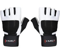 HMS RST04 WHITE-BLACK ROZM. L RĘKAWICE NA SIŁOWNIĘ HMS | 17-63-235  | 5907695553802