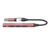 HUB USB Canyon CANYON HUB DS-02 USB-A/C | 5291485017422 | 5291485017422