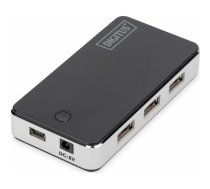 HUB USB Digitus 7x USB-A 2.0 (DA-70222) | DA-70222 | 4016032318859