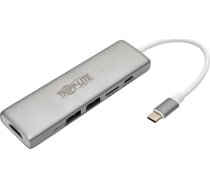 HUB USB Eaton Eaton Tripp Lite USB-C Dock - 4K HDMI, USB 3.2 Gen 1, USB-A Hub Ports, Memory Card, 60W PD Charging | U442-DOCK10-S  | 0037332213365