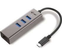 USB-C Metal 3 Port HUB with Gigabit Ethernet  | NUITCUS3P000006  | 8595611701887 | C31METALG3HUB