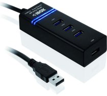 HUB USB iBOX 4x USB-A 3.0 (IUH3FB) | IUH3FB  | 5901443050384