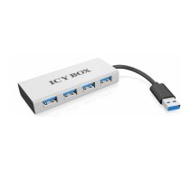 HUB USB Icy Box 4x USB-A 3.0 (IB-AC6104) | IB-AC6104  | 4250078188810