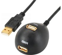 HUB USB InLine 2x USB-A 2.0 (34652) | 34652 | 4043718058273