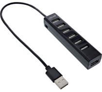 HUB USB InLine InLine® USB 2.0 7-Port Hub, Type-A male to 7x Type-A female, black | 33293D  | 4043718302130
