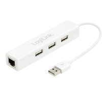 HUB USB LogiLink 1x RJ-45  + 3x USB-A 2.0 (UA0174A) | UA0174A  | 4052792031195