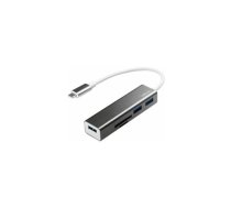 HUB USB LogiLink 1x SD 1x TF  + 3x USB-A 3.0 (UA0305) | UA0305  | 4052792048568
