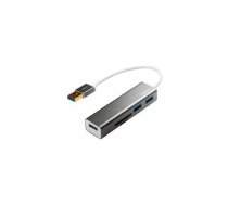 HUB USB LogiLink 1x SD  + 3x USB-A 3.0 (UA0306) | UA0306  | 4052792048575