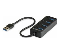HUB USB StarTech 4x USB-A 3.2 Gen1 (HB30A4AIB) | HB30A4AIB  | 0065030874243