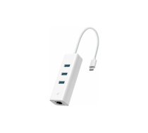 HUB USB TP-Link TP-LINK UE330C USB 3.0 Type-C to Gigabit Ethernet Network  with 3-Port USB 3.0 Type-A Hub | UE330C  | 8885020622263