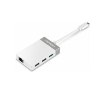 HUB USB TRENDnet 1x RJ-45  + 3x USB-A 3.0 (TUC-ETGH3) | TUC-ETGH3  | 710931180169