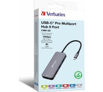HUB USB Verbatim USB (3.2) hub 9-port, 32152, ,   15cm, Verbatim, 2x USB C, 3x USB A, 1x HDMI, czytnik SD/micro SD | 32152/13220997  | 023942321521