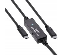 InLine InLine® USB 3.2 Gen.1 active cable, USB-C male to USB-C male, 10m | 35671C  | 4043718315116