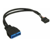 InLine USB 19 pin - USB 9 pin, 0.15m, (33449I) | 33449I | 4043718192052
