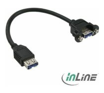 InLine USB-A - 0.2 m (33445F) | 33445F | 4043718198139