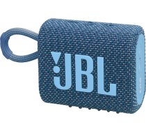 (V)  JBL ūdensizturīga portatīvā skanda JBL Go 3 ECO, JBLGO3ECOBLU | JBLGO3ECOBLU  | 6925281968754