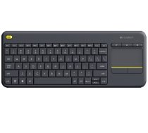 Logitech K400 Plus keyboard RF Wireless Dutch Black | 920-007145  | 5099206059429 | PERLOGKLA0113