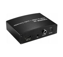 Kabel PremiumCord PREMIUMCORD HDMI 4K Audio extraktor s oddělením audiastereo jack, SPDIF Toslink, RCA | khcon-30  | 8592220013943